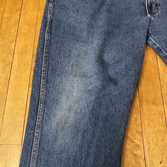 Saddle King Vintage Blue Jeans Men’s 42x34 Made In USA Regular Wash - Picture 8 of 16